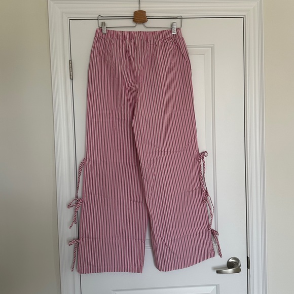 Wild Fable Side-Tie Striped Pants size M NWT - Picture 3 of 3